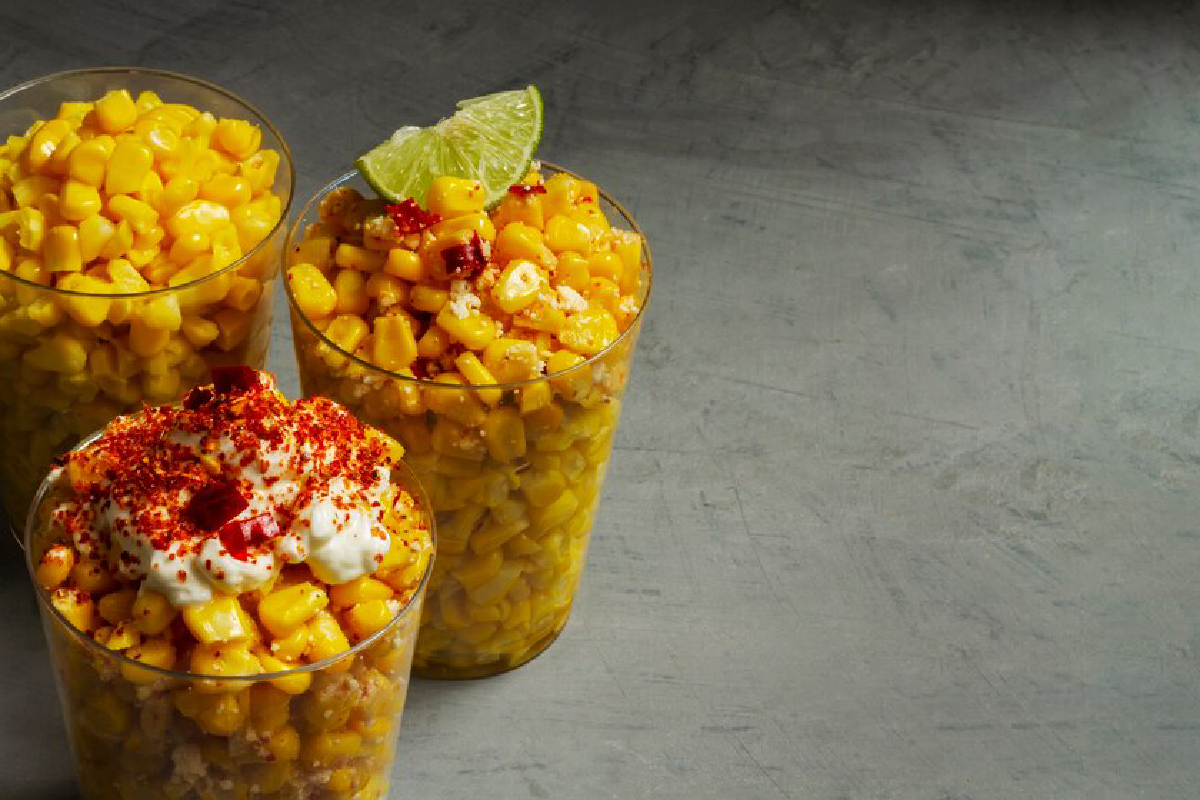 Roasting Corn for Mexican Corn Salsa