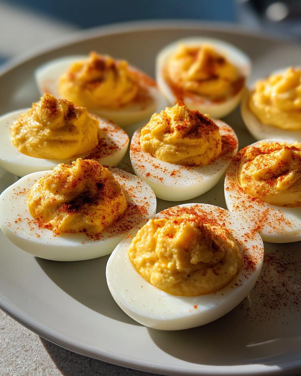 deviled eggs - detail 1