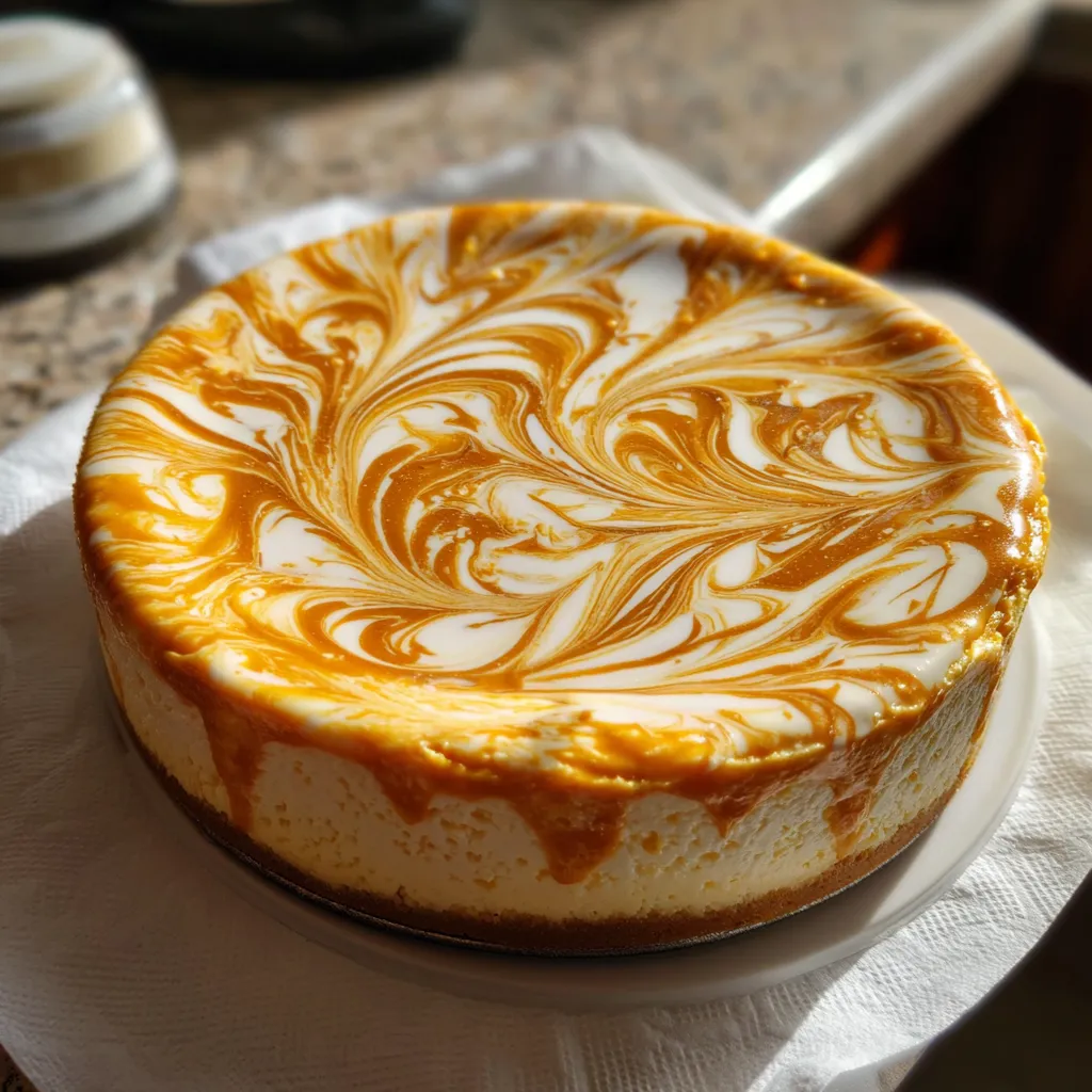 Pumpkin Swirl Cheesecake Recipe