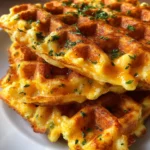 Broccoli Cheese Waffles