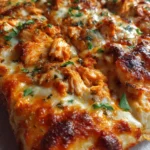 Buffalo Chicken Flatbread Pizza Recipe