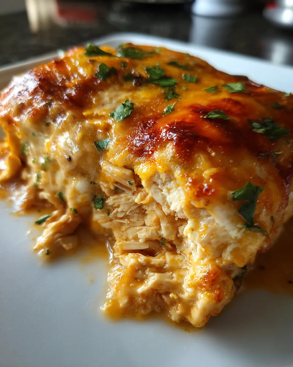 Cheesy Chicken Enchiladas Recipe