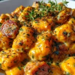 Creamy Butternut Squash Gnocchi with Sausage