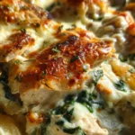 Creamy Chicken and Spinach Casserole Recipe