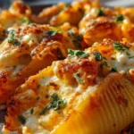 Creamy Pumpkin Ricotta Stuffed Shells