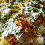 Dump-and-Bake Chicken Tzatziki with Rice Recipe