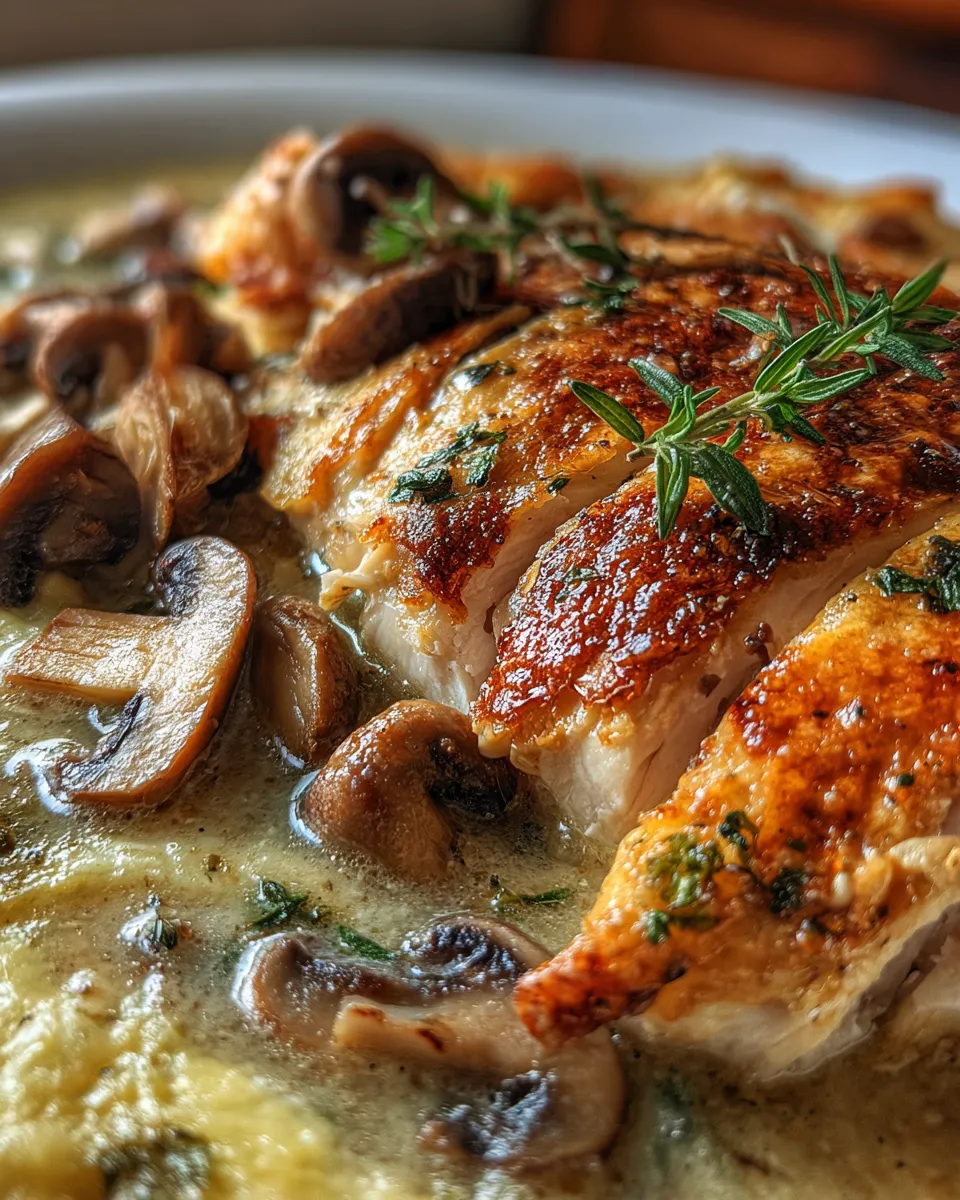 Easy Rotisserie Chicken & Mushroom Soup