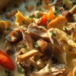 Easy Rotisserie Chicken & Mushroom Soup