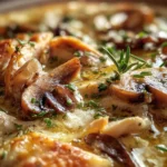 Easy Rotisserie Chicken & Mushroom Soup