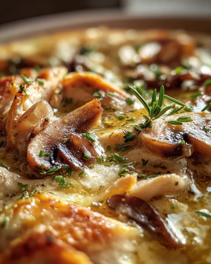 Easy Rotisserie Chicken & Mushroom Soup