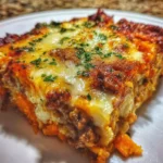 Ground Turkey Sweet Potato Bake Recipe