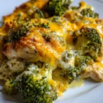 Keto Cheesy Crockpot Chicken and Broccoli Casserole Recipe