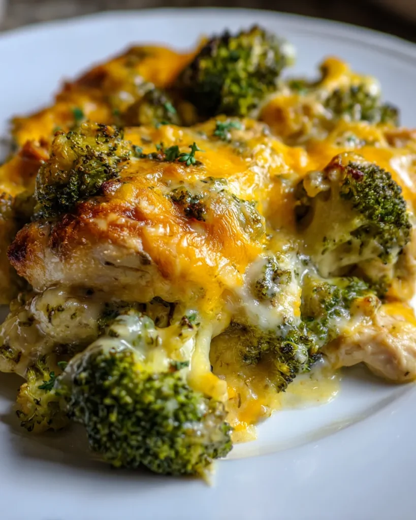 Keto Cheesy Crockpot Chicken and Broccoli Casserole Recipe