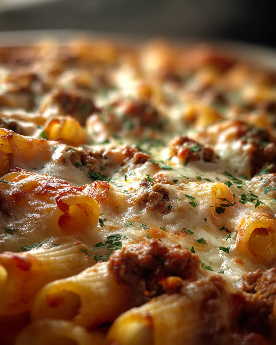 Loaded Veggie Baked Ziti