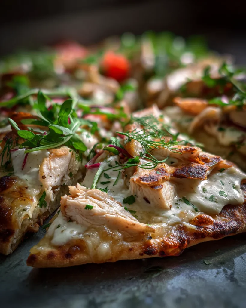 Sheet Pan Chicken Pitas with Herby Ranch Recipe