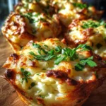 Stuffed Mashed Potato Nests
