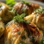 Vegetarian Stuffed Cabbage Rolls
