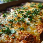 Bean and Cheese Enchiladas