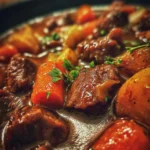 Classic Homemade Beef Stew