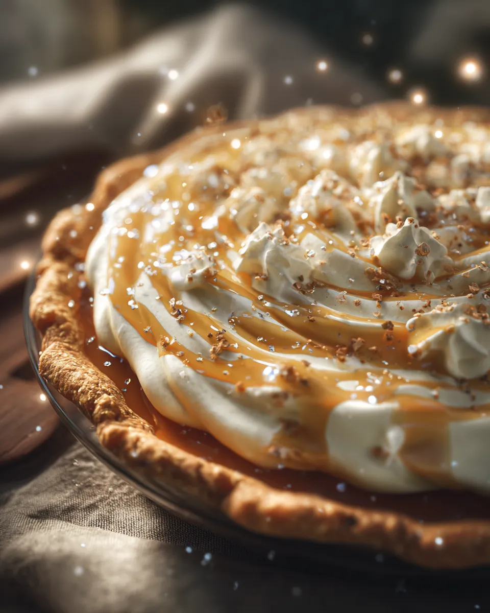 Easy Holiday Eggnog Pie