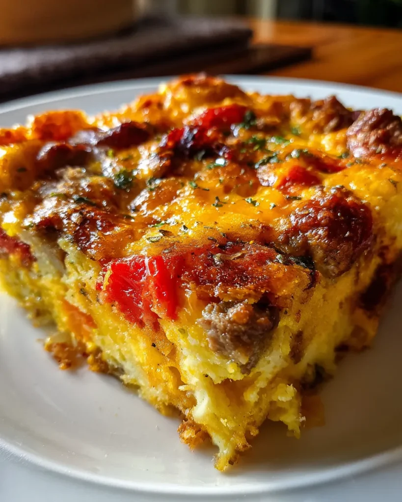Easy Make-Ahead Breakfast Casserole