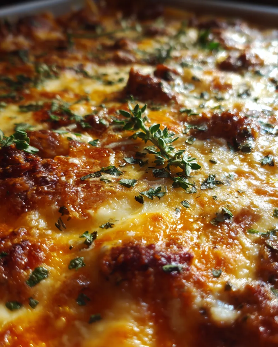 Easy Sheet Pan Lasagna