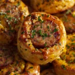 Golden And Savory French Onion Sausage Rolls