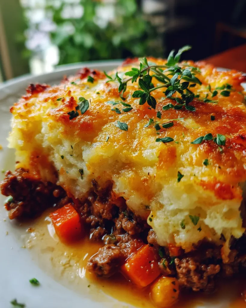 Ground Turkey Shepherd’s Pie