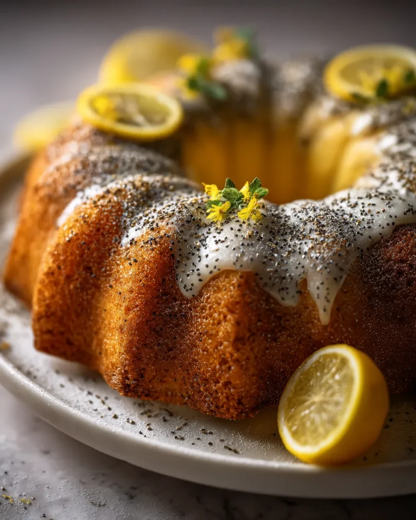 Lemon Poppyseed Cake