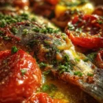 Mediterranean Baked Fish with Tomatoes