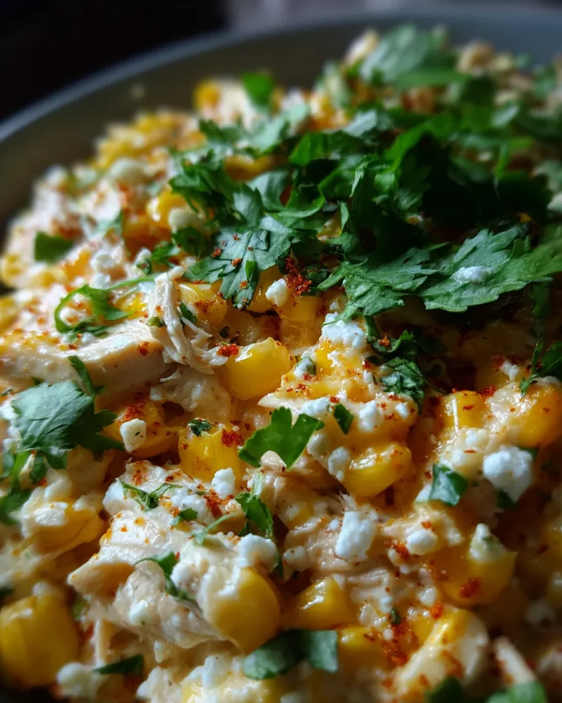 Mexican Street Corn Chicken Bowl