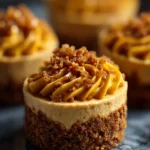 No-Bake Gingerbread Cheesecake Cups