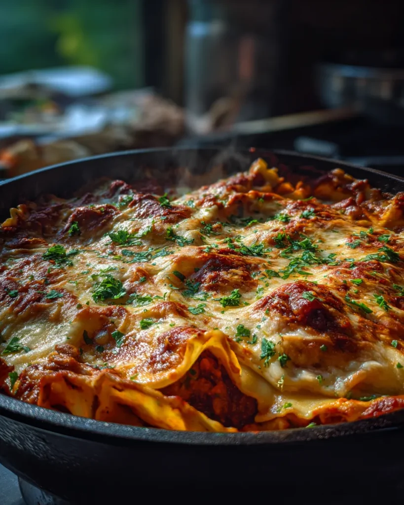One Skillet Lasagna Recipe