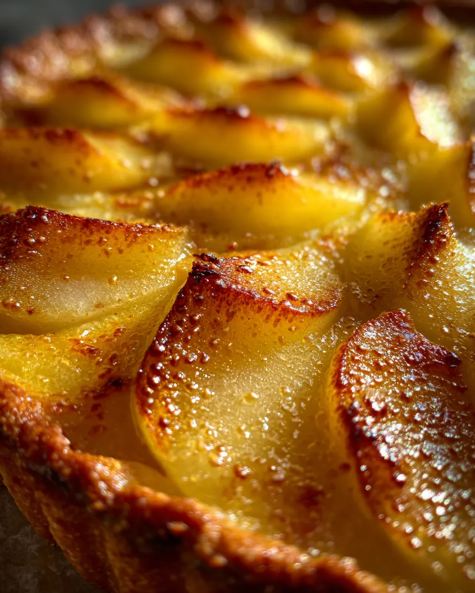 Pear Frangipane Tart