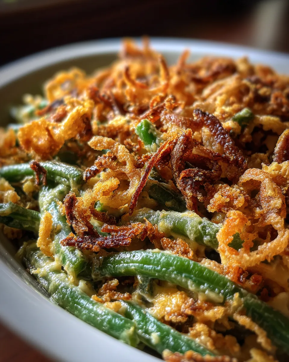 Quick and Easy Green Bean Casserole