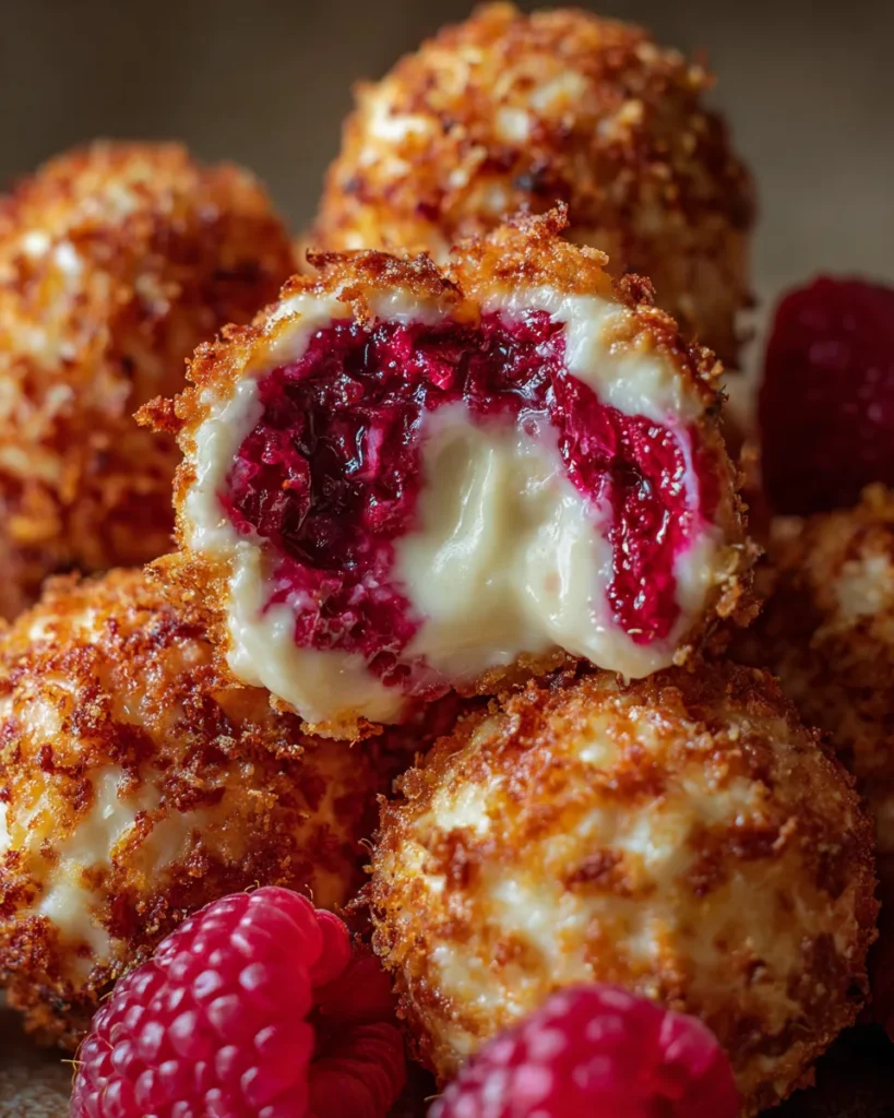 Raspberry Cheesecake Balls