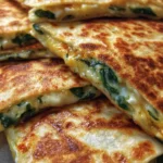 Spinach and Feta Quesadillas