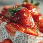 Strawberry Chia Seed Pudding