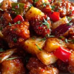 Sweet and Sour Chicken with Pineapple